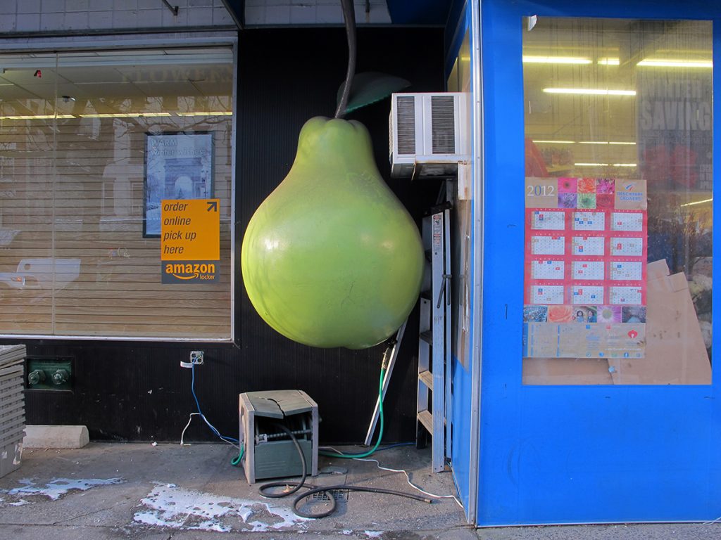 A Really Big Pear, NYC 2012 - Tim Trompeter
